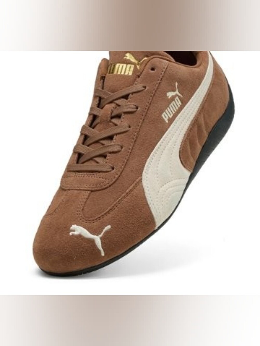 Make OFFER Puma Brown Suede Speedcat OG Sneakers